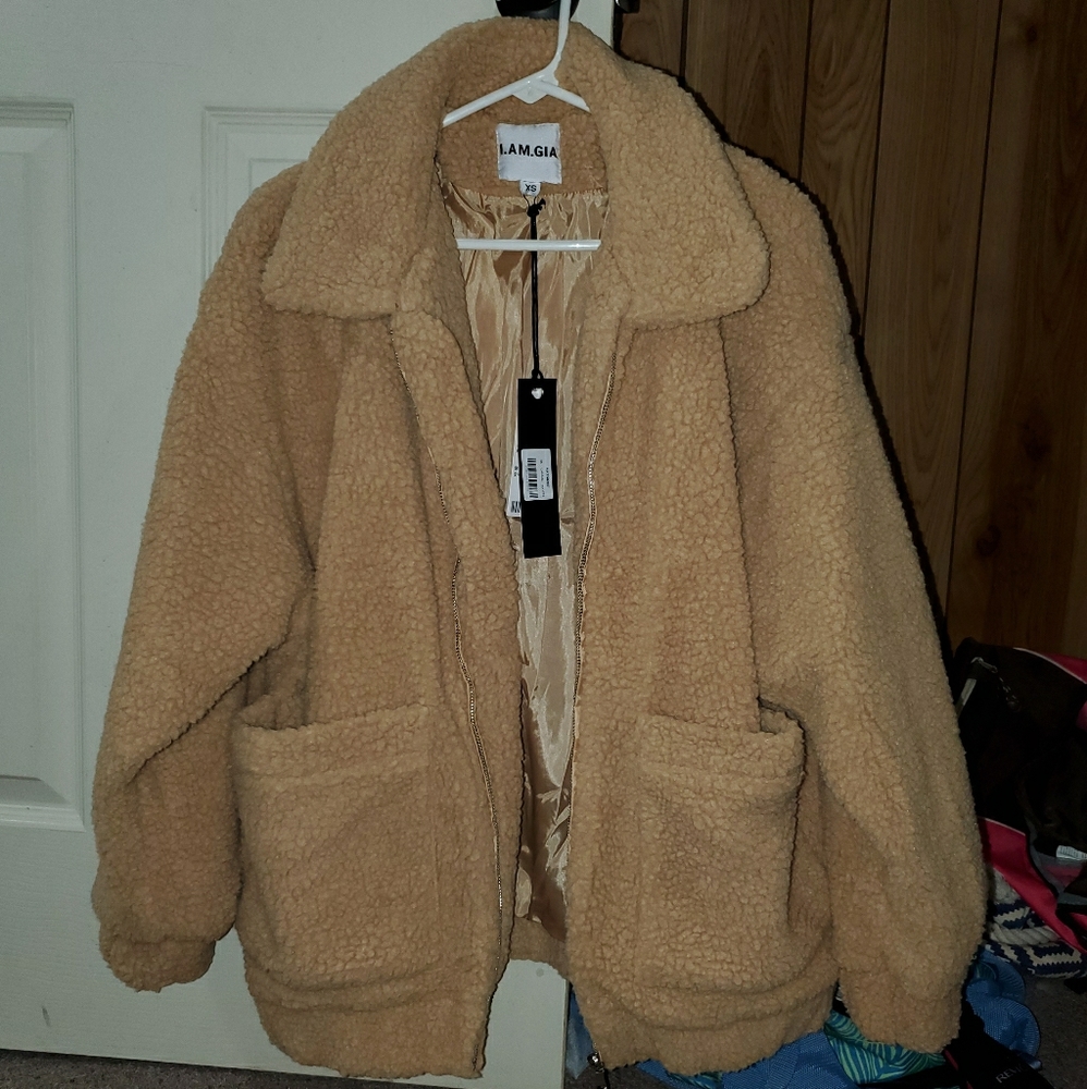 I.AM.GIA pixie teddy coat